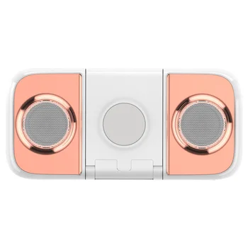 

Wireless Charging Mobile Phone Stand Holder Powerbank Portable 10000mAh Bluetooth Speaker AS99