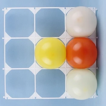 

White Balloon 9 Grids Square Frame Wedding Birthday Party Background Decoration
