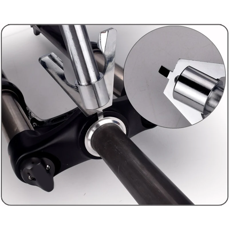Передняя вилка для велосипеда, инструмент для снятия гарнитуры, Велосипедная вилка, модификация, инструмент для ремонта велосипеда, инструмент для ремонта горного велосипеда