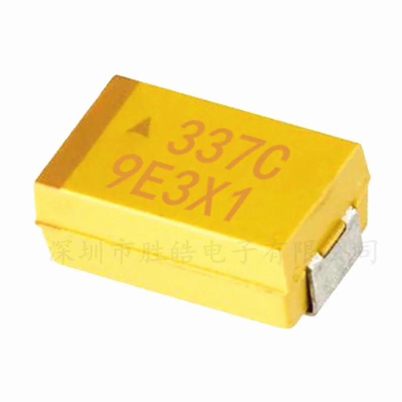 10 шт./лот 16V 330 мкФ 337C 7343 SMD танталовые конденсаторы Case Size D высокое качество |