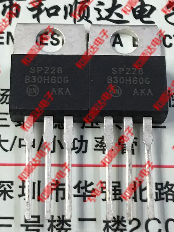 10 шт./лот MBR30H60CTG B30H60G новое место чтобы-220 | Электроника