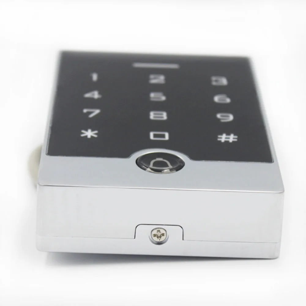 125Khz RFID Backlight Touch Access Control Standalone Keypad 2000 User Waterproof Access Controller with Wiegand Input Output