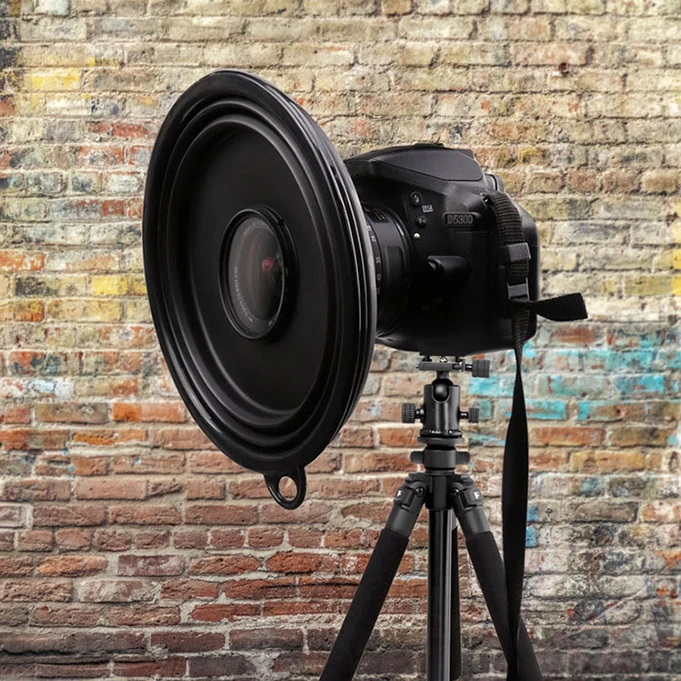 Защитная универсальная бленда Антибликовая силиконовая бленда для объектива модная Защитная бленда для камеры Nikon Olympus Pentax Canon