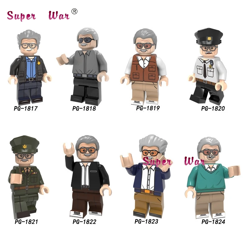 

50pcs Hail to The father of Marvel Dawnbreaker The Flash Supergirl building block for children toys