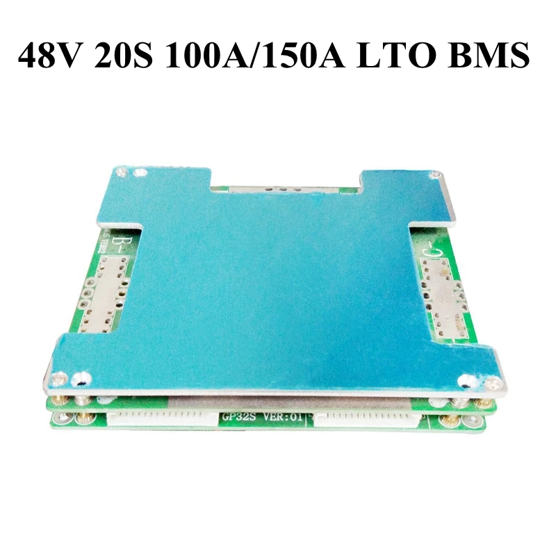 Защитная плата литиевого титаната аккумулятора LTO Bms BMS 20s 48 В 100 А 150 | Электроника