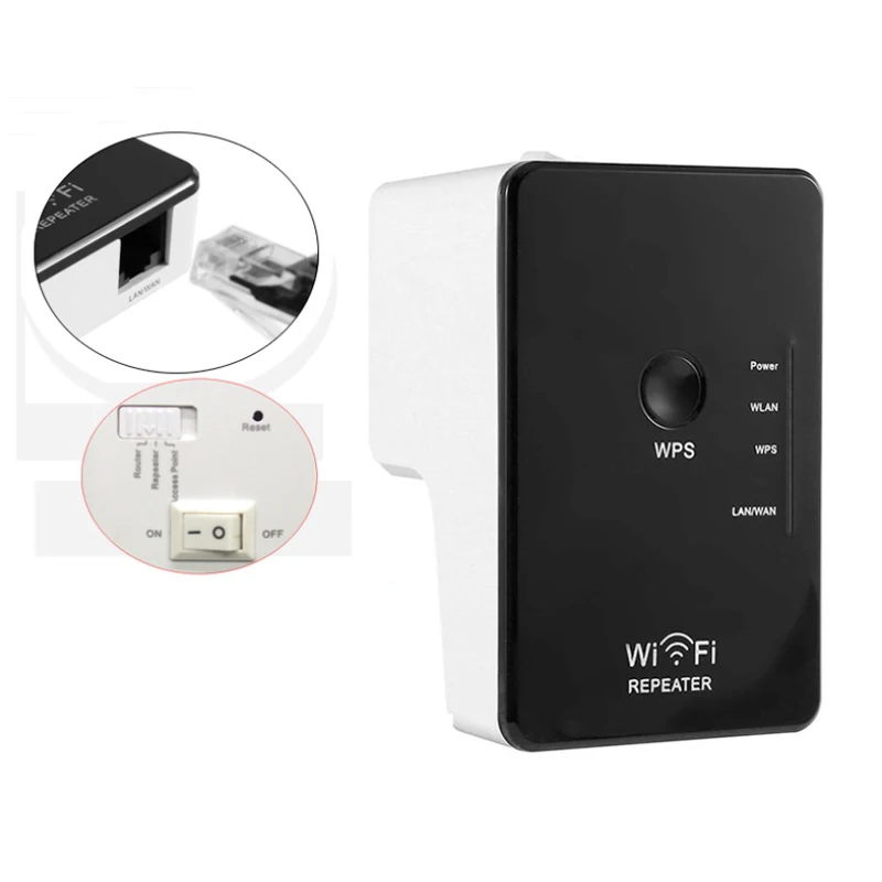 

Сетевой Беспроводной ретранслятор 300 м, усилитель сигнала Wi-Fi, сетевой кабель, улучшенная вилка AP EU/UK/US/AU