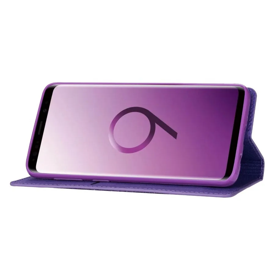 Флип-чехлы из искусственной кожи для samsung Galaxy Note 10, 8, 9, S10, S8, S9 Plus, S10e, S6, S7 Edge, блестящий чехол-подставка для карт