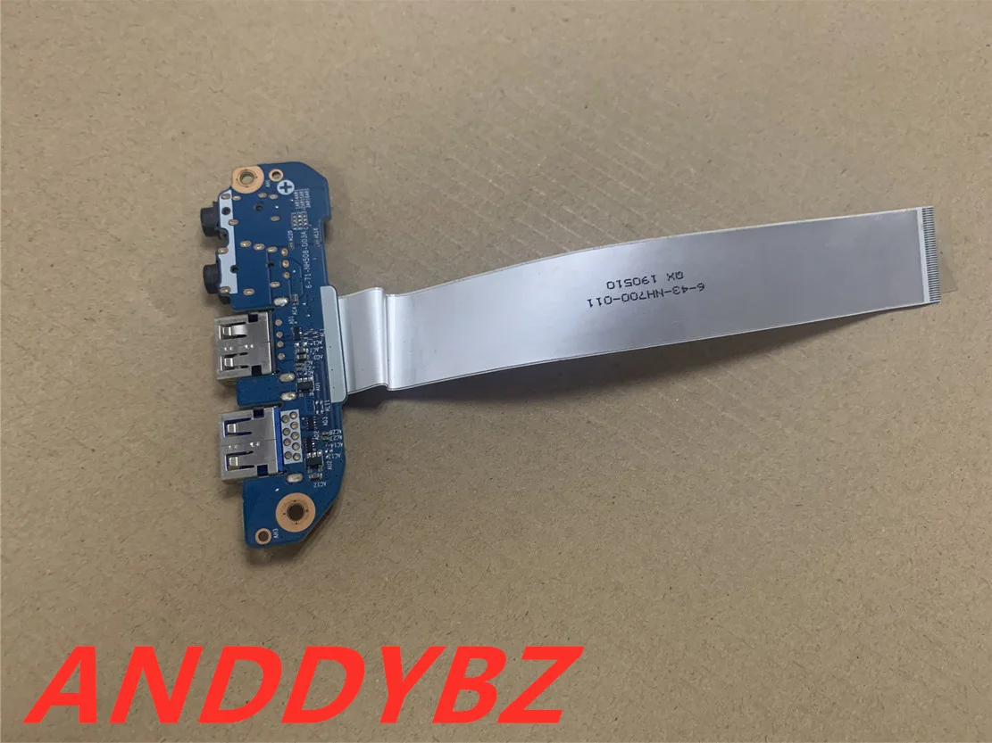 Genuine 6-71-nh508-d03 para hasee zx8 placa usb com cabo 100% tesed ok