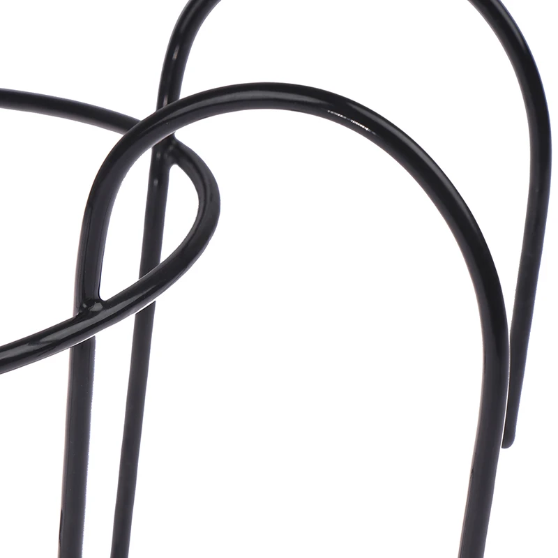 1PCS Garden Supplies Hanging Plant Iron Racks Balcony Round Flower Pot Rack Railing Fence Outdoor