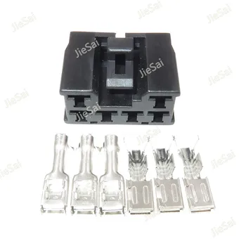 

6 Pin 7283-1065 Auto Headlight Switch Light Turn Signal Switch Plug Electrical Automotive Wiring Harness Connector
