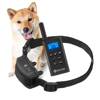 

DIGOO DG-L618 Dog Training Collar Pet Dog Anti-Bark No Barking Remote Control Electric Shock Vibration Remote Pet Waterproof
