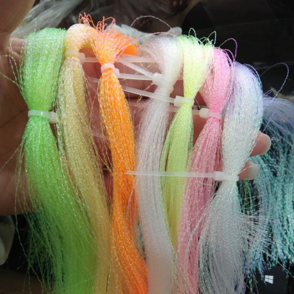 Голографическая мишура для рыбалки нахлыстом 4 упаковки|Наживки| |