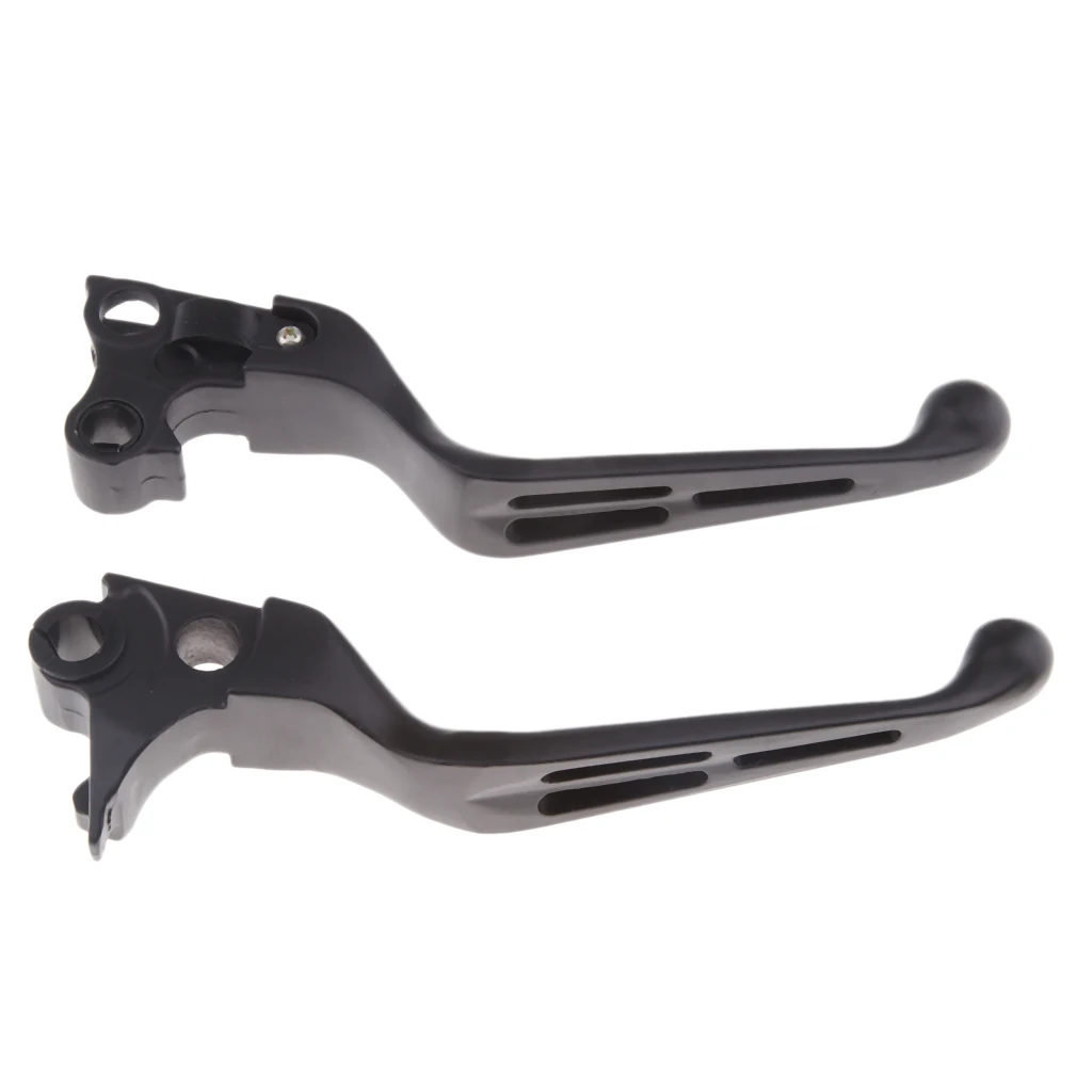 1 Pair Brake Clutch Handle Levers for Harley Softail 1996-2007 2011-2014 Models
