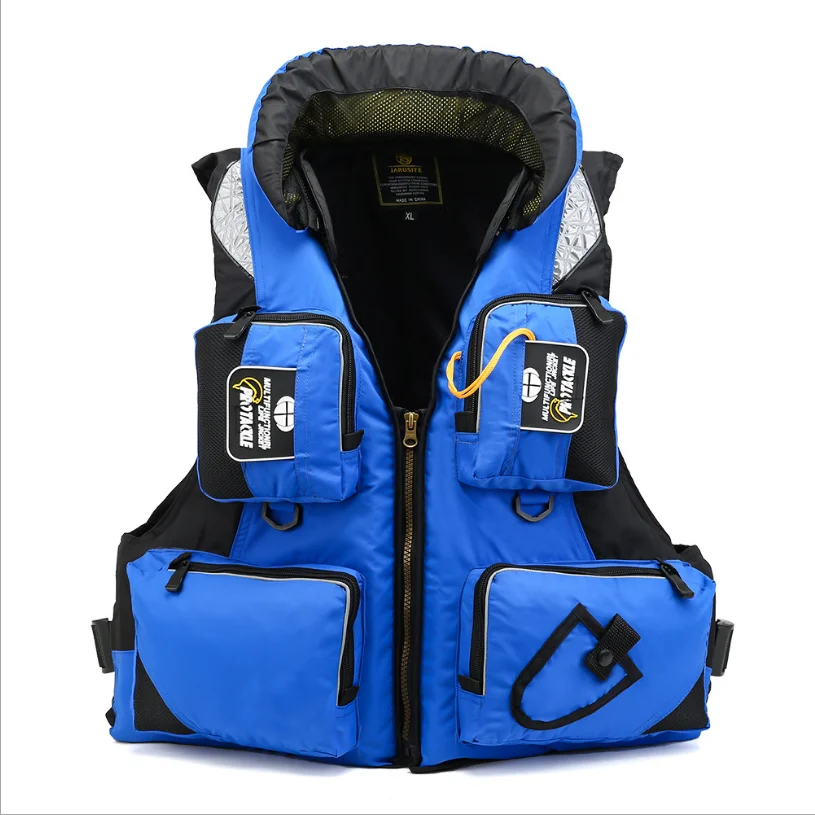 Adults Fishing life jackets large buoyancy professional multi-function portable marine fishing drifting fishing life vest