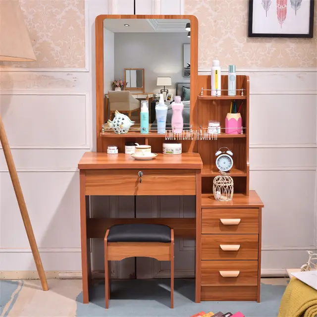 Simple Modern Dresser Household Bedroom Dressing Table Density