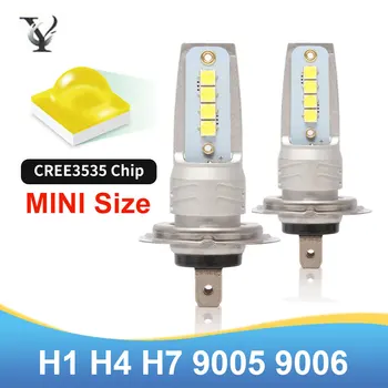 

Mini LED Fog Light Car Headlight 9005 9006 H11 H7 H4 Auto Lamp Bulbs Kit for Car 12v 24w Super Bright