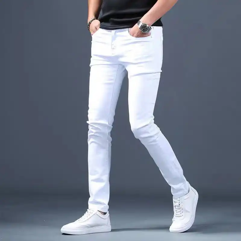 white jeans pants mens
