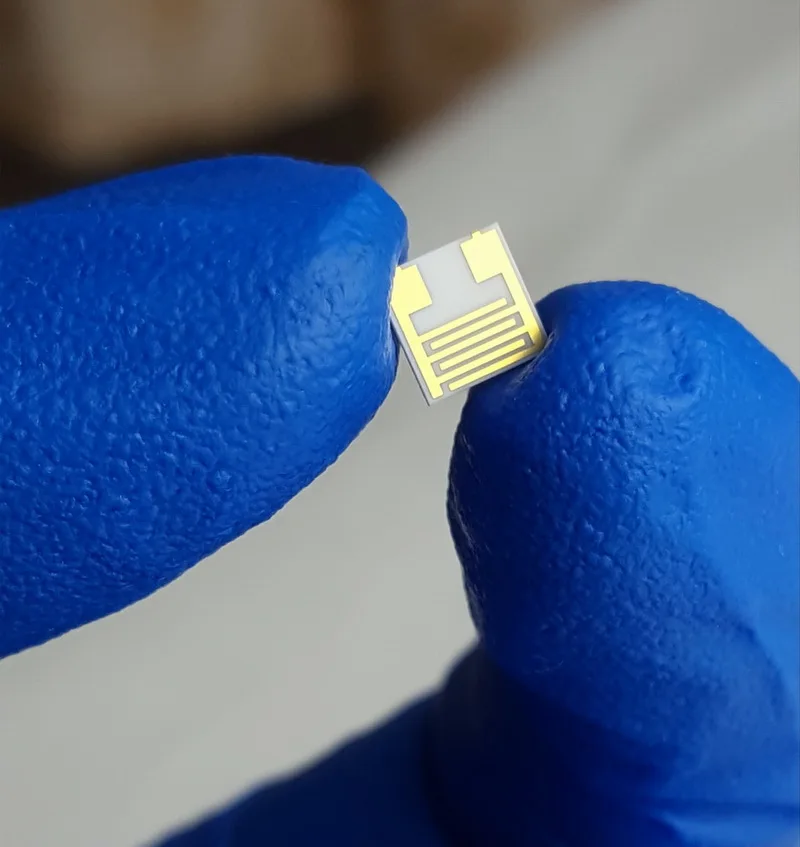 5mmX5mm межцифровой Золотой электрод емкость массив керамической цепи биогаз