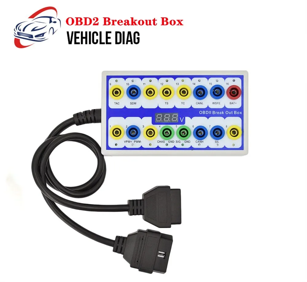 Диагностический прибор OBD 2 для автомобиля|Электрические тестеры и щупы| |
