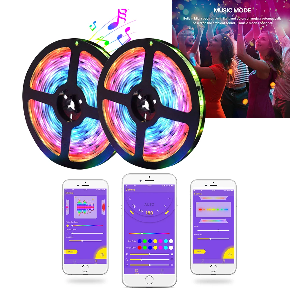 app controlled lights