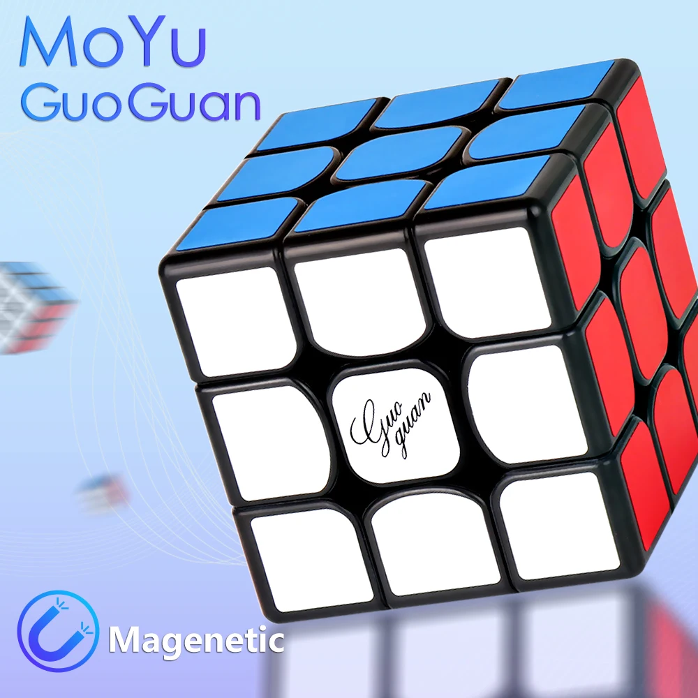 

New MoYu GuoGuan YueXiao EDM 3x3x3 Magnetic Magic Speed Cube Professional YueXiao E Magnets Puzzle Cubes Educational Toys