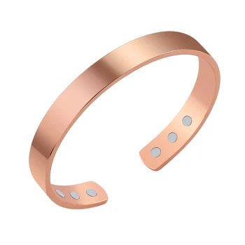 

Fashionable Unisex Magnetic Bracelet Pure Copper Energy Magnetic Healthy Care Bracelets Bangle Healthy Jewelry