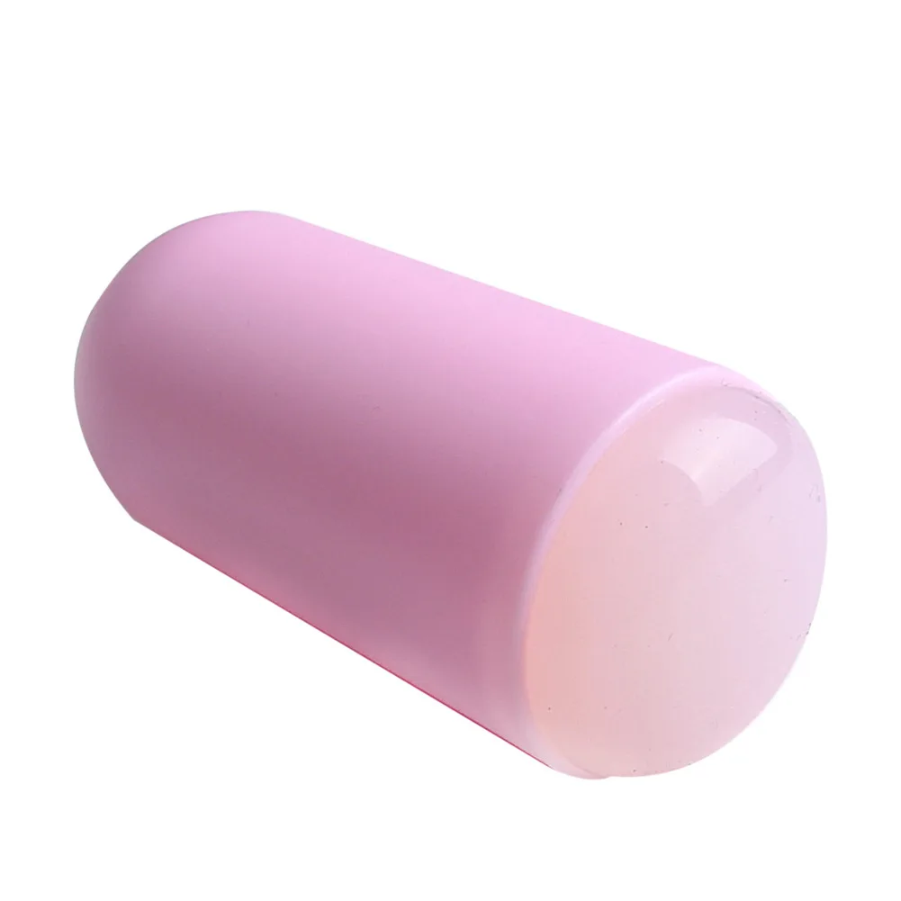 pink Nail Art Stamping Stamper Silicone XL Jumbo Marshmallow Nail Tools - Цвет: pink