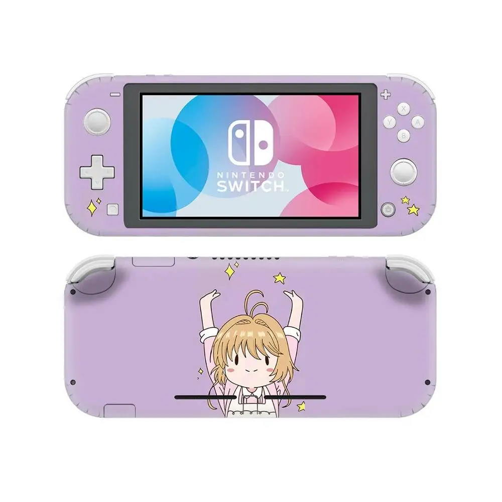 Karta únosce sakura nintendoswitch kůže nálepka obtisk obal pro nintendo spínač lite ochránce nintend spínač lite kůže nálepka