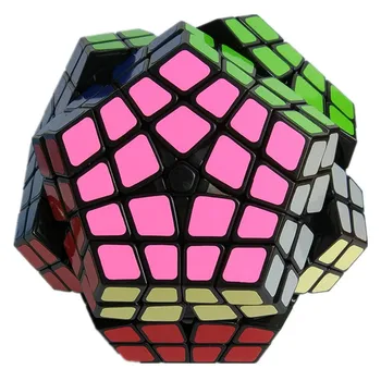 

ShengShou 4x4x4 megaminxed Megaminx Speed Magic Cube Professional Fast Ultra-Smooth 4x4 Speed Twist Puzzle Cube Kids Toys Gift