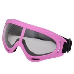 Youth Premium Winter Ski & Snowboard Goggles - Anti-UV Sports Eyewear (Pink-Clear Lens)