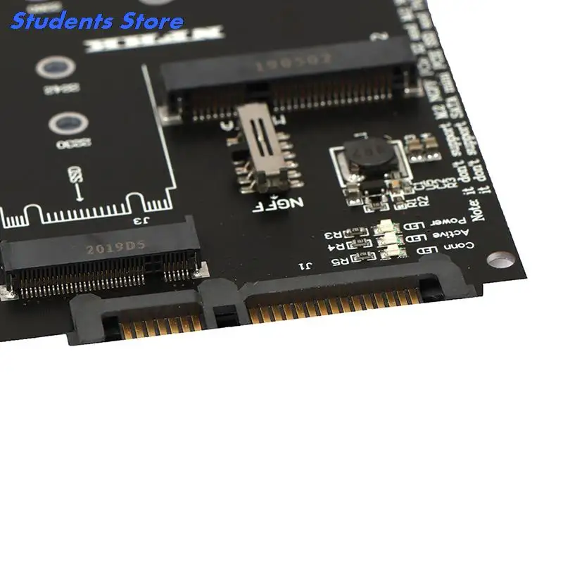 M.2 NGFF MSATA SSD-SATA 3.0 어댑터 2 in 1 변환기 카드 (PC 노트북 용)