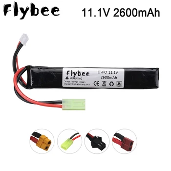 

Upgrade 11.1V 2600mAh 2200MAH 30C Max 60C 3S Mini Airsoft gun RC Model Helicopter Quadcopter RC LiPo Battery Airsoft Gun Battery
