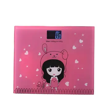 

AsyPets Cartoon Backlit Light Vision Household Cartoon Pattern Weighing Scale