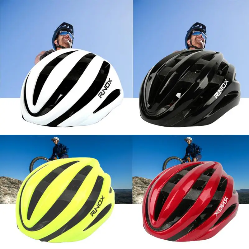 Casque De Cyclisme Aérodynamique Léger - Intégré Homme/Femme - Rayé - Neuf
