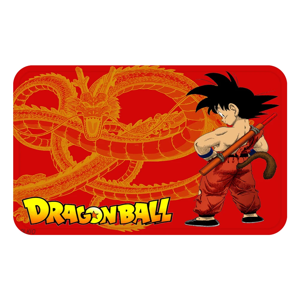 DRAGON BALL Son аниме Гоку коврик для ванной кухня ковер декоративные Противоскользящие коврики комната автомобиль пол бар ковры домашний декор для дверей подарок - Цвет: Лиловый