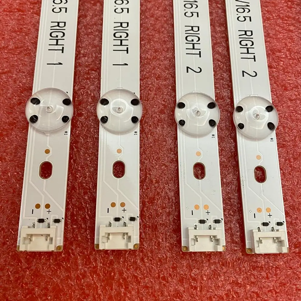 8 шт./компл. светодиодный фонарь для LG 49LJ510M 49LJ58300W 49UH603V 49UH620V 49LW340C 49LW340H 49LF5400 49UH610V