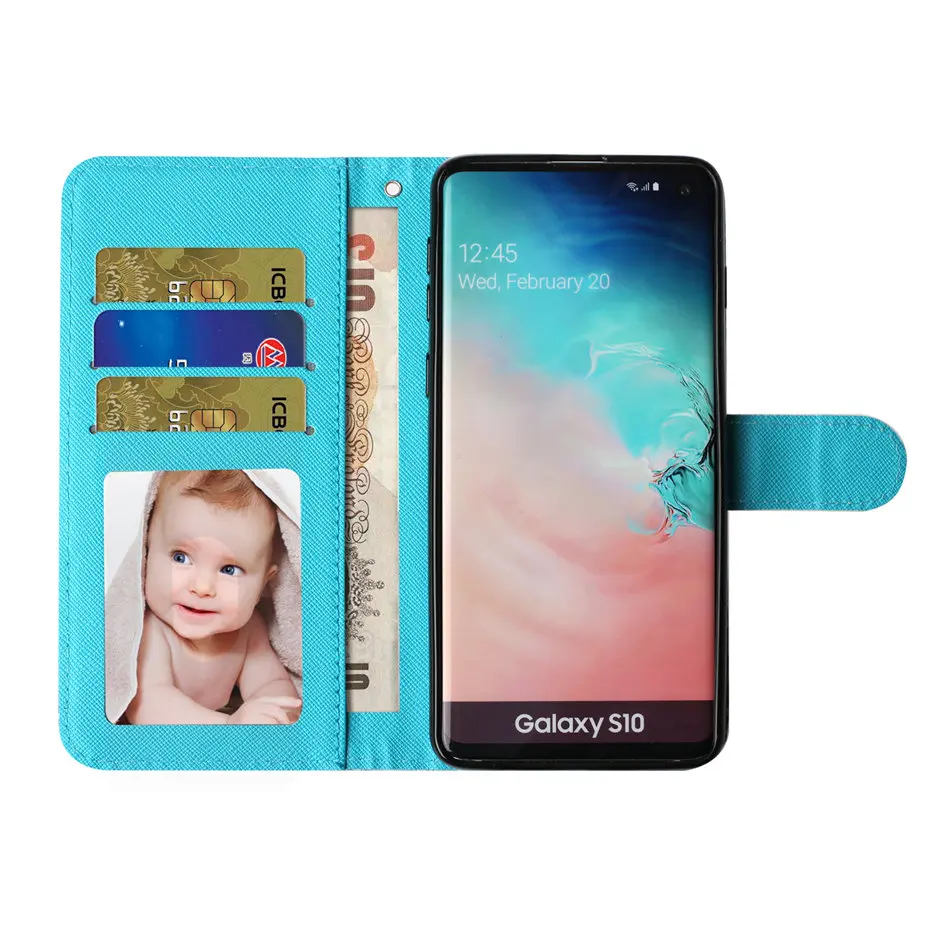 Милый тонкий кожаный чехол книжка для телефона бумажник iPhone 12 Мини SE 2020 11 Pro Max XR X XS