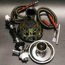 Revive кальян полный набор стеклянная основа кальяна черный в основном chicha 2 шланги наргиле керамические наргиле сплава стволовых Водопровод