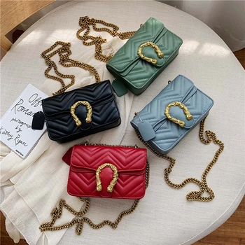 

2021 Designer Shoulder Bag Dionys Pu Leather Women Flap Bag Lady Corssbody Chain Hand Bag Purse Hot Sale Marmont Messenger Bags