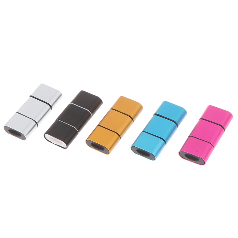 USB OTG адаптер 2 в 1 USB 2,0 Micro USB OTG адаптер Тип C конвертер Поддержка 128 ГБ TF кардридер телефонные адаптеры