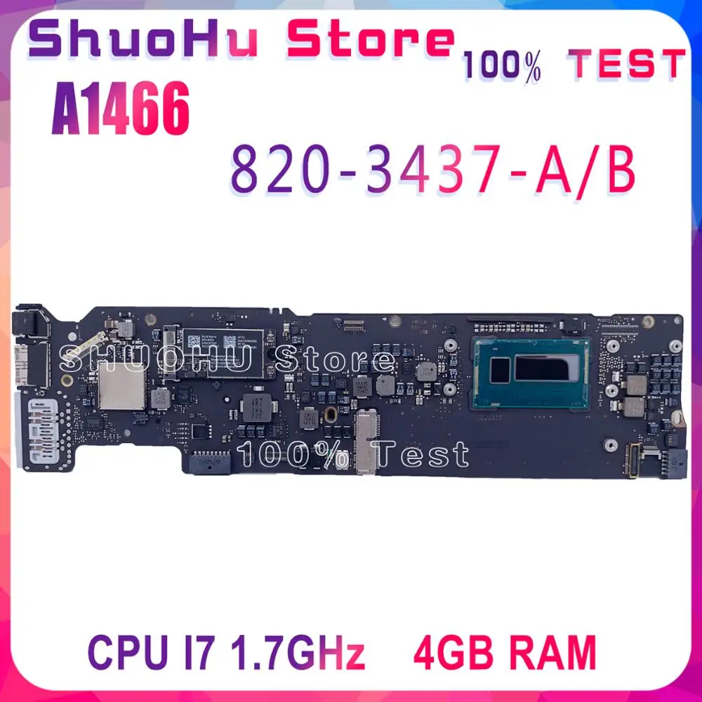 Материнская плата 820-3437-A/B для MacBook Air 13 дюймов A1466 материнская i7 1 7 ГГц 4G RAM 820-3437-B