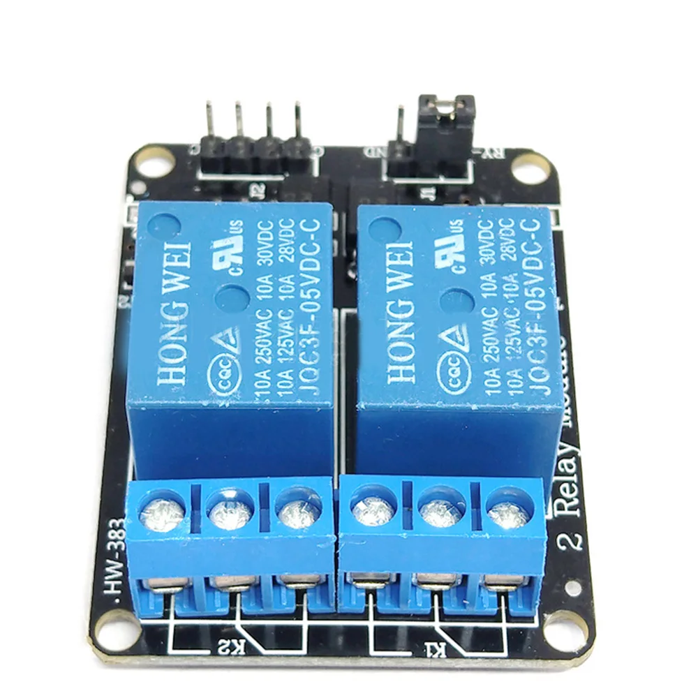 2 канальный 5 В релейный модуль реле оптопара для Arduino низкий уровень сторонний