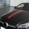 Car Hood Sticker Bonnet Stripes Decal For Mercedes Benz W204 W205 W176 W177 A45 CLA250 W213 W211 C63 AMG A C E CLA GLA GLC CLS ► Photo 2/6