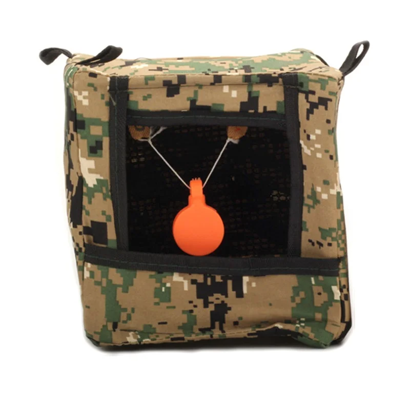 

Hunting Foldable Slingshot Target Box Cloth Recycle Shooting Archery Hunting Catapult Case Holder Supplies 2020 Hot // //