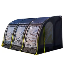 Air Beam Type Waterproof Uv Proof Camper Trailer Porch Inflatable Tent Awning For Camping