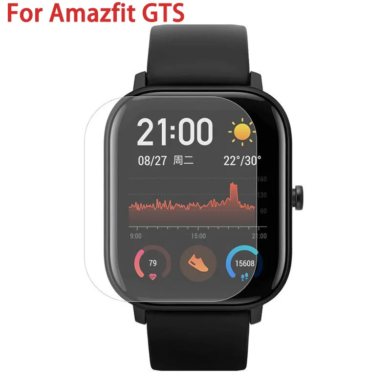 Мягкая прозрачная защитная пленка из ТПУ Для Xiaomi Huami Amazfit GTS 1/2/5 шт. полное покрытие