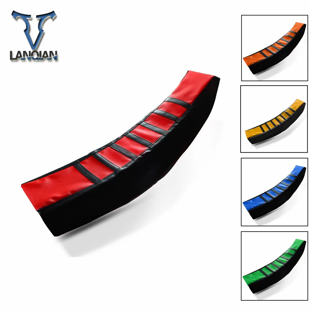 

Universal Motorcycle Seat Cover Rubber Striped Soft Seat Cover For Yamaha TTR TW WR YFZ YZ 125 200 225 230 250 400 426 450 600