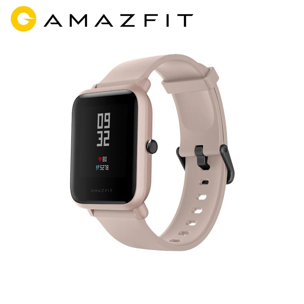 Global Version Amazfit Bip Lite Smartwatch 3ATM Waterproof Heart Rate Monitor 45-Day Battery Life S - 4000048781140