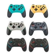 Manette Bluetooth sans fil pour Nintendo Switch contrôleur de jeu 6 axes gyroscope double moteur Vibration manette sans fil contrôle de la poignée
