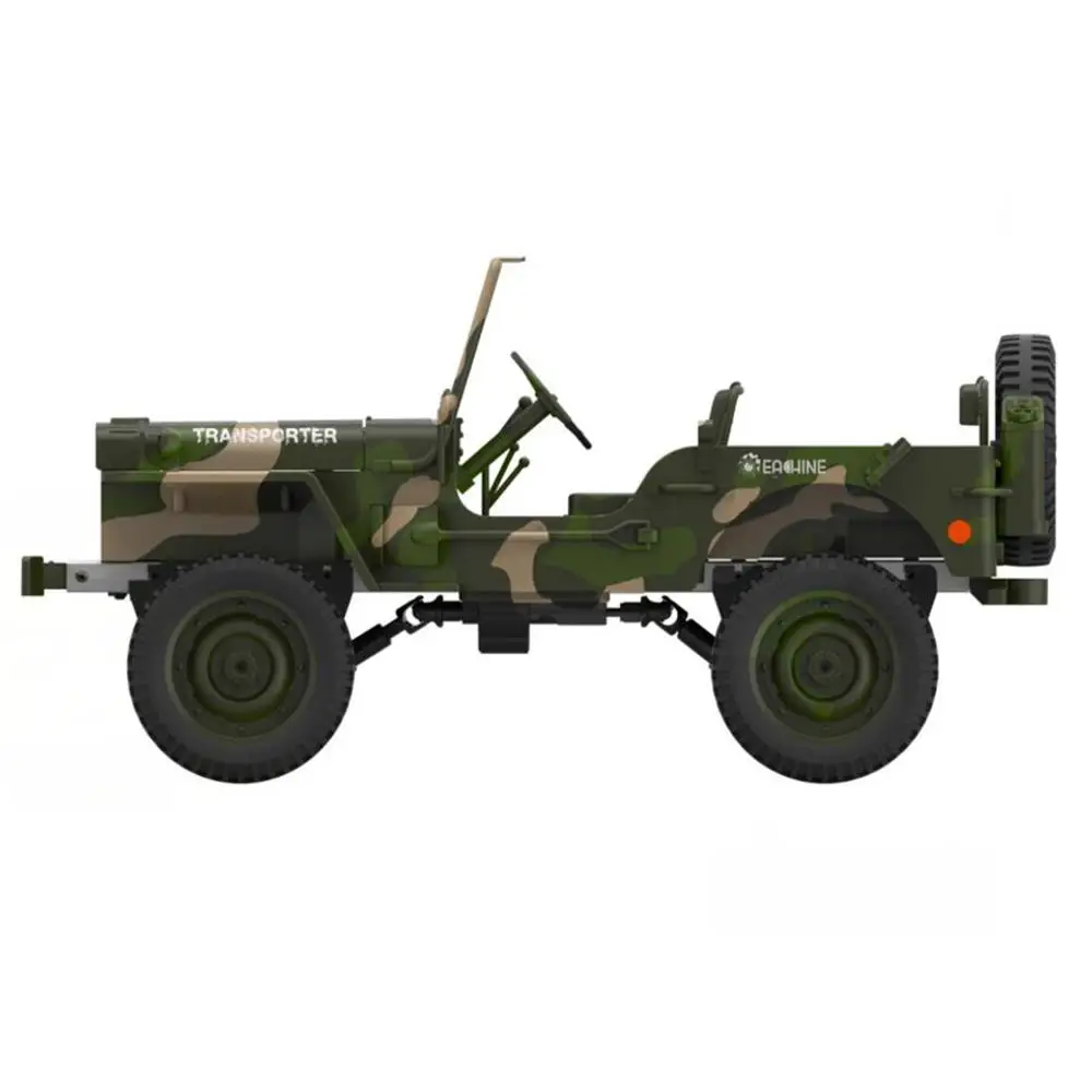 Eachine EC01 1/10 2,4G 4WD пульт дистанционного управления Rc автомобиль джедай транспортер камуфляж военный грузовик RTR игрушки